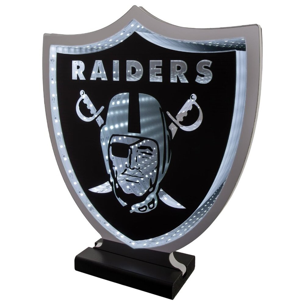 NFL LED Infinity Logo Light Las Vegas Raiders